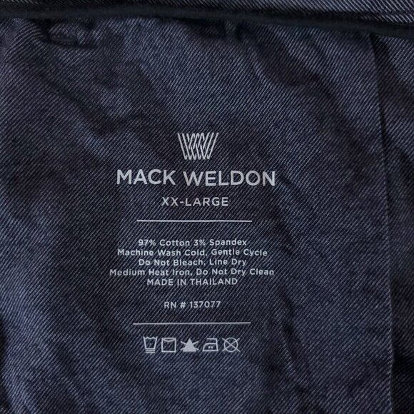 Mack Weldon Mens Size XXL Gray Blue Sunday Lounge Pants Jogger Drawstring - Picture 12 of 14